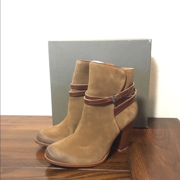 All Saints Straps Eliko Leather Boots Size 41 US/10 NIBox - Picture 8 of 8